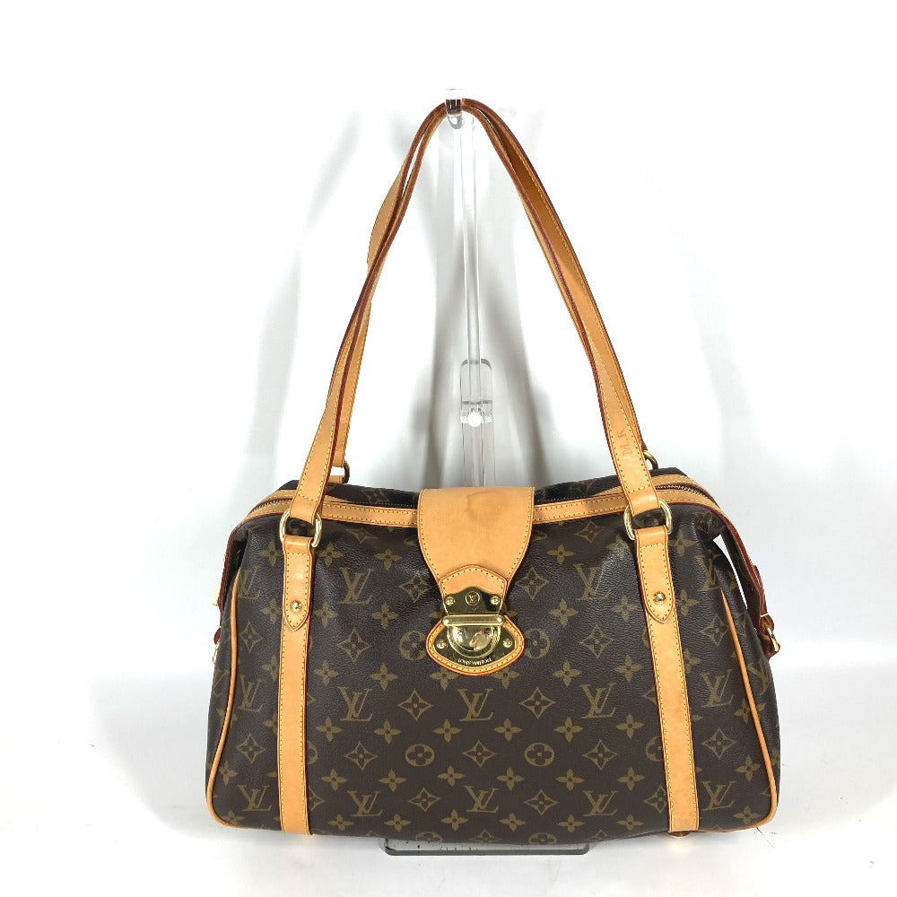 LOUIS VUITTON Shoulder Bag M51186 Monogram canvas Brown Monogram Stresa PM Women