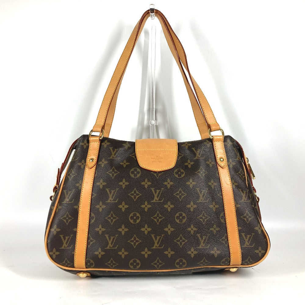 LOUIS VUITTON Shoulder Bag M51186 Monogram canvas Brown Monogram Stresa PM Women