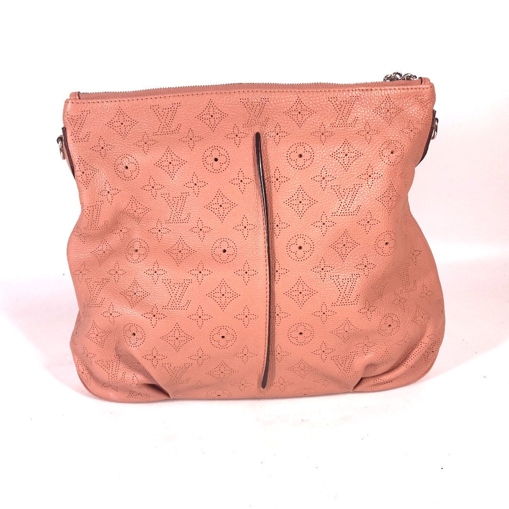 LOUIS VUITTON Shoulder Bag M94276 monogram mahina leather pink Monogram Mahina Serene PM