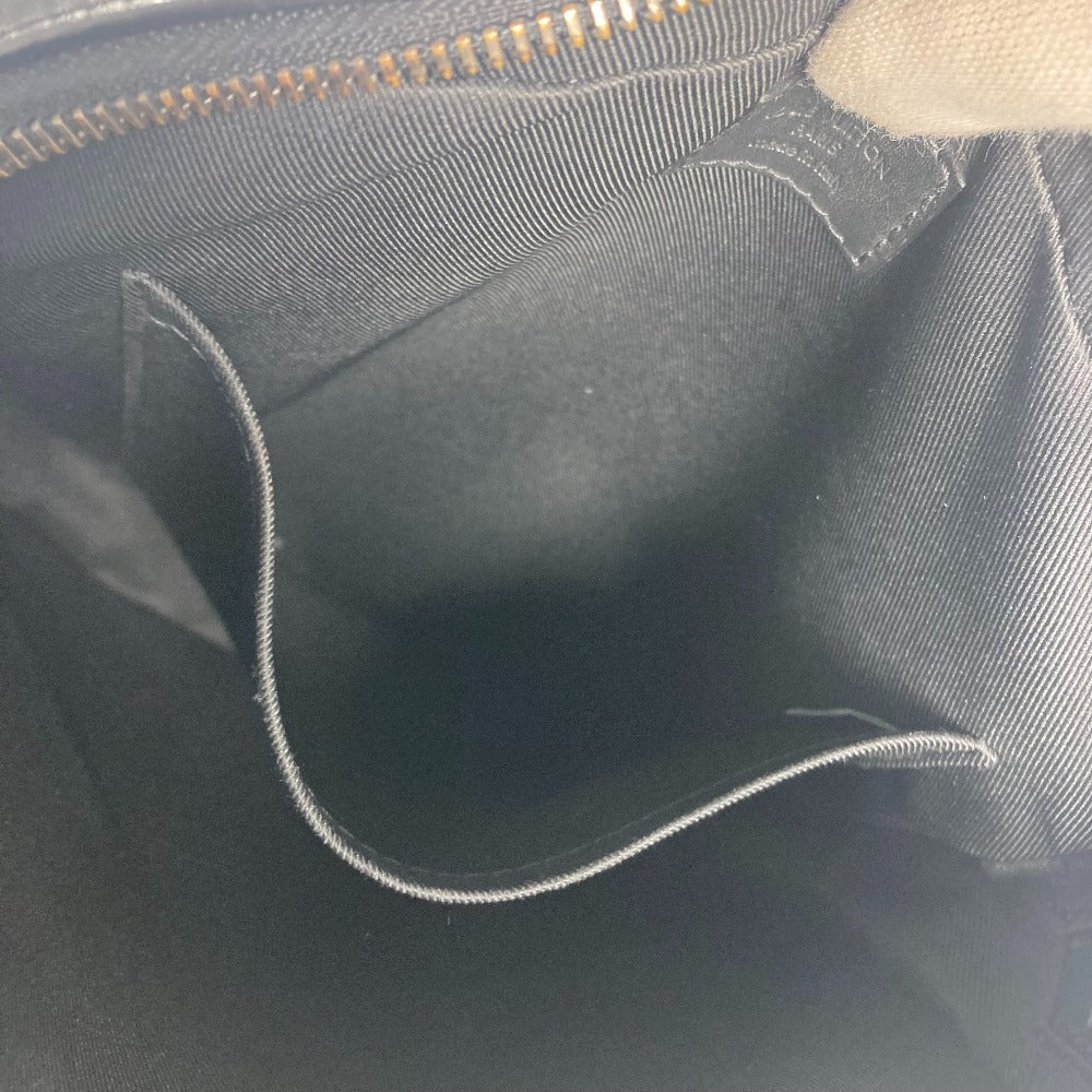 LOUIS VUITTON Shoulder Bag N23355 Damier Anfini Leather black Damier Anfini Pochette District mens