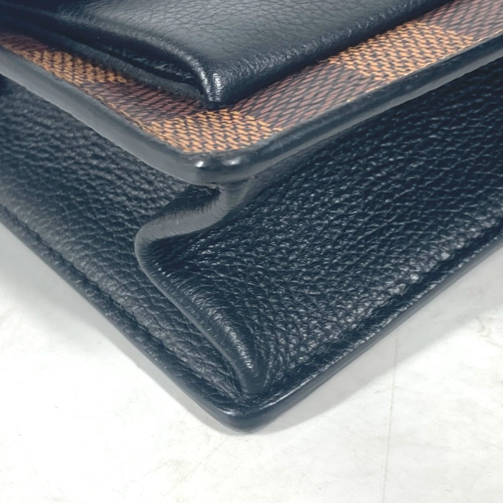 LOUIS VUITTON Long Wallet Purse N60221 Damier canvas Brown Damier Portefeuilleï¿½EVavinChain Women