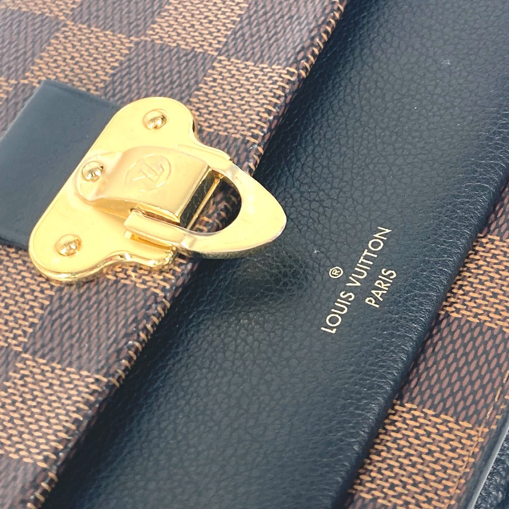 LOUIS VUITTON Long Wallet Purse N60221 Damier canvas Brown Damier Portefeuilleï¿½EVavinChain Women