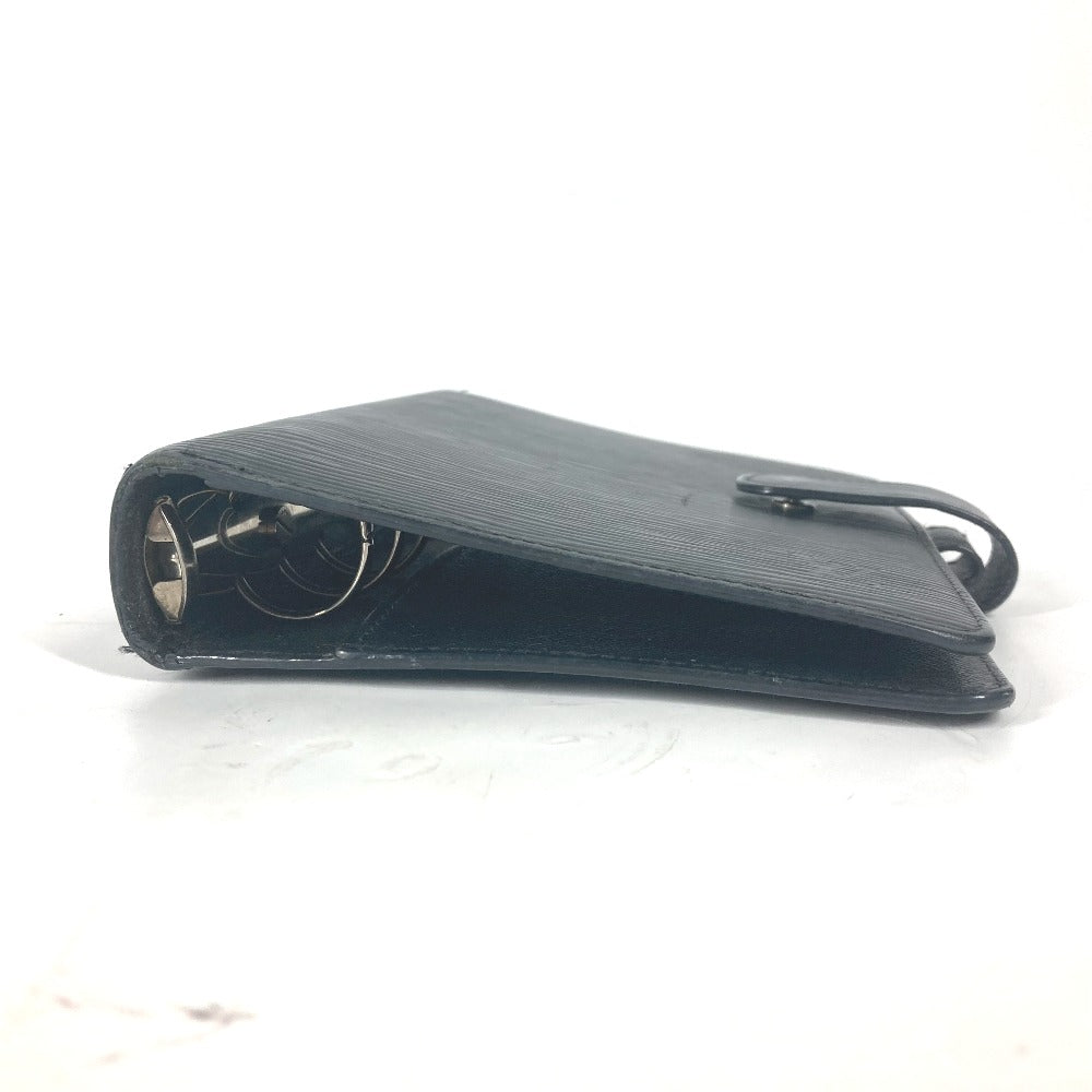 LOUIS VUITTON Notebook cover R20042 Epi Leather black Epi Agenda MM mens