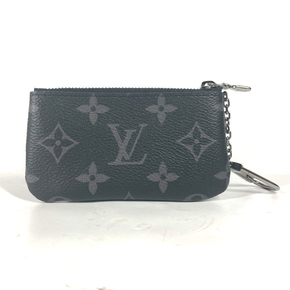 LOUIS VUITTON Coin case M80905 Monogram Eclipse Canvas black Monogram Eclipse Pochette cree mens
