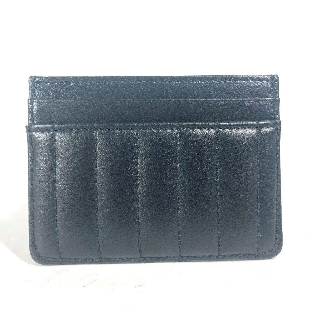 BURBERRY Card Case 8064827 leather black TB logo mens(Unisex)