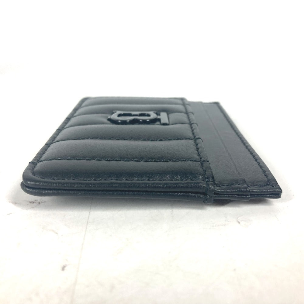 BURBERRY Card Case 8064827 leather black TB logo mens(Unisex)