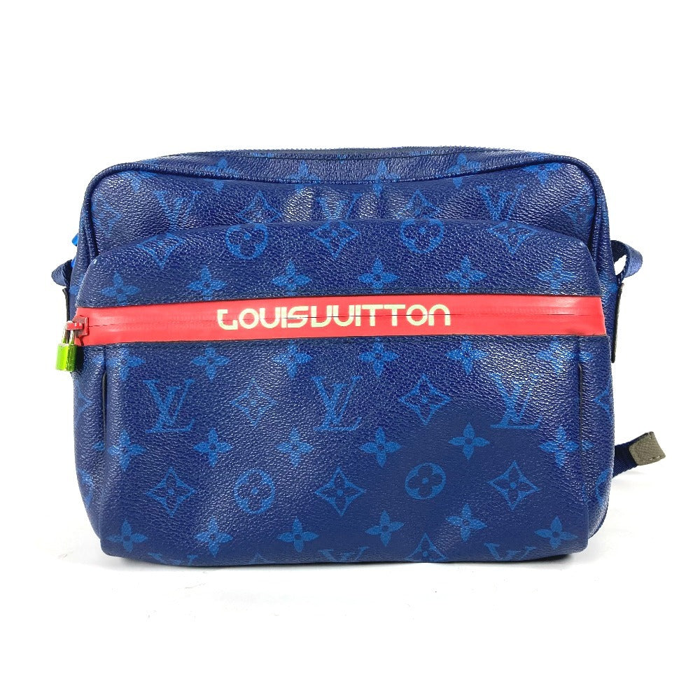 LOUIS VUITTON Shoulder Bag M43829 Monogram canvas blue Monogram Pacific Messenger PM