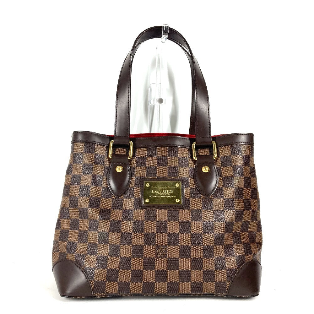 LOUIS VUITTON Tote Bag N51205 Damier canvas Brown Damier HamsteadPM