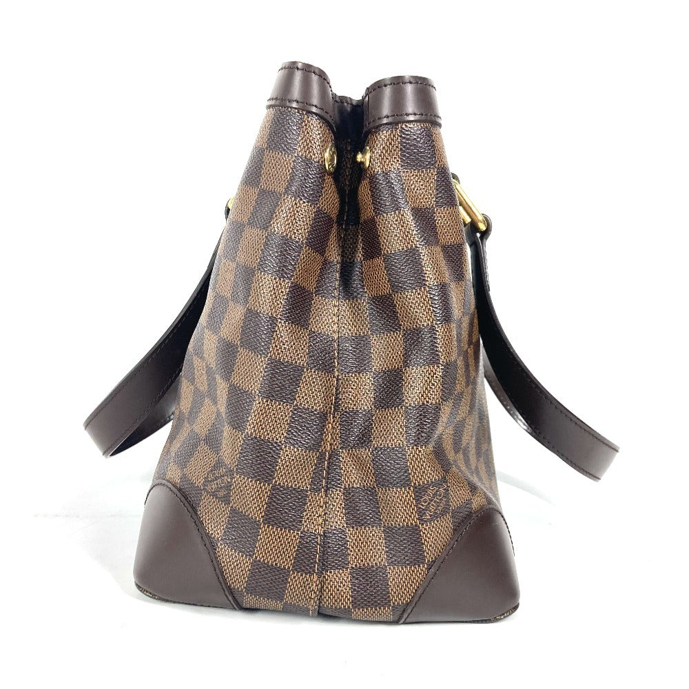 LOUIS VUITTON Tote Bag N51205 Damier canvas Brown Damier HamsteadPM