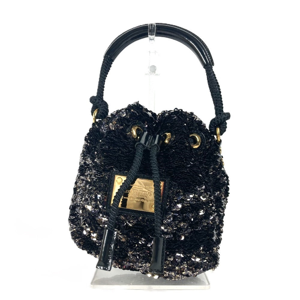 LOUIS VUITTON Shoulder Bag M40323 Sequins, Leather black Mini no Erococo