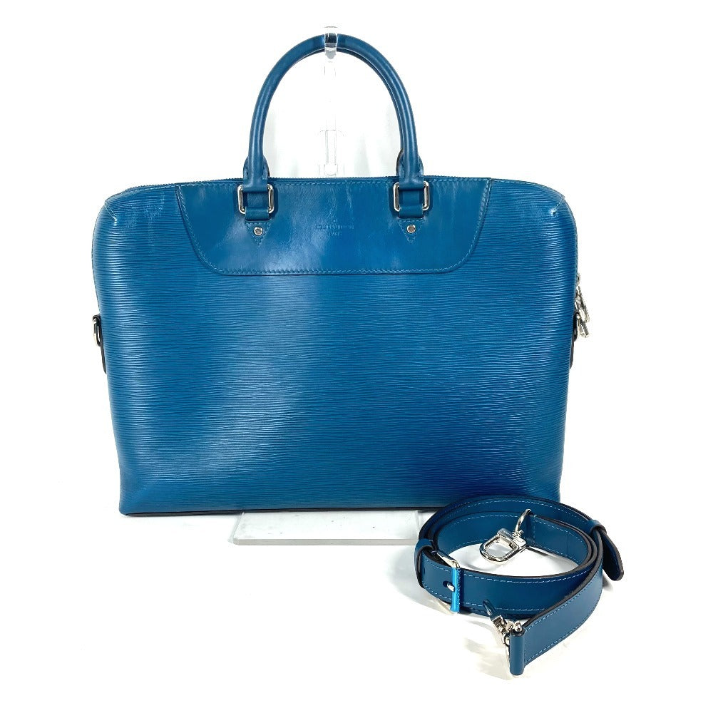 LOUIS VUITTON Business bag M50165 Epi Leather blue Epi Porte Document Jules PDJ