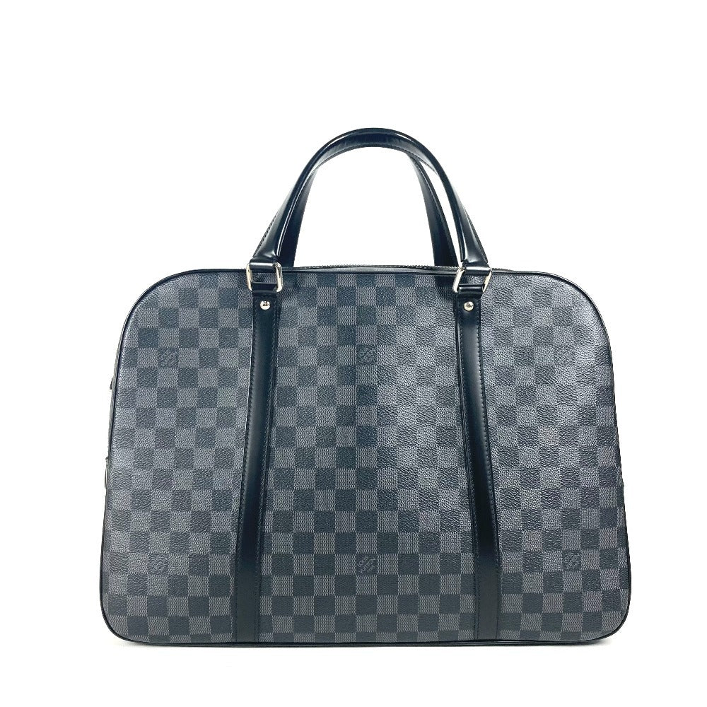 LOUIS VUITTON Business bag N51195 Damier Grafitto Canvas black Damier Grafitte Porto Documan-Voyage