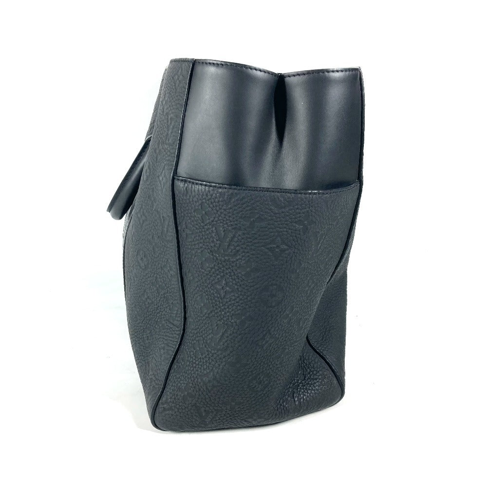 LOUIS VUITTON Shoulder Bag M21865 Taurillon Clemence Leather black Monogram Taurillon Clemence Sac Plat 24H