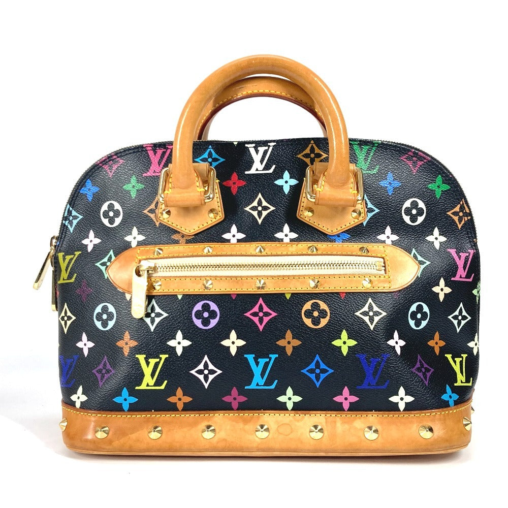 LOUIS VUITTON Handbag M40444�@ Monogram multicolor canvas black Monogram multicolor Alma PM Women