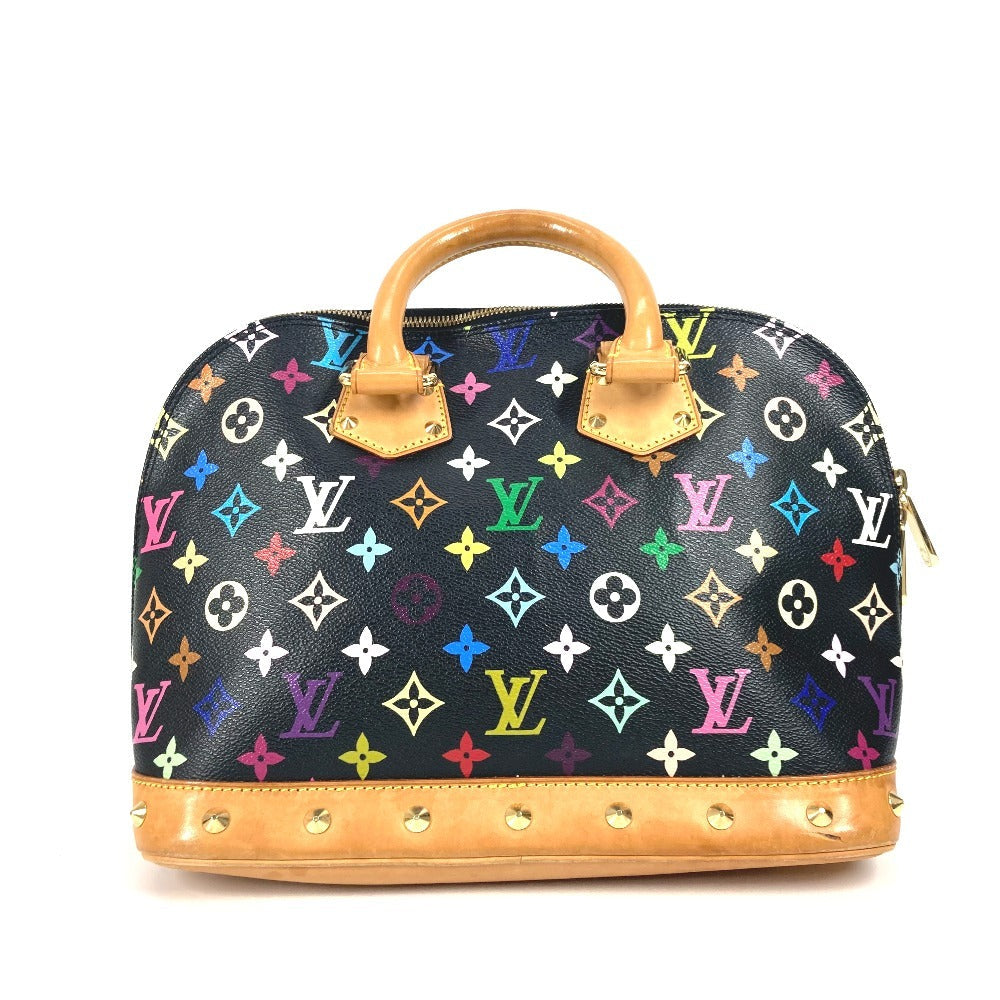 LOUIS VUITTON Handbag M40444�@ Monogram multicolor canvas black Monogram multicolor Alma PM Women