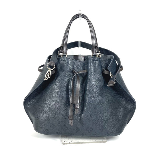 LOUIS VUITTON Tote Bag M54402 monogram mahina leather black Monogram Mahina Giroratta Women