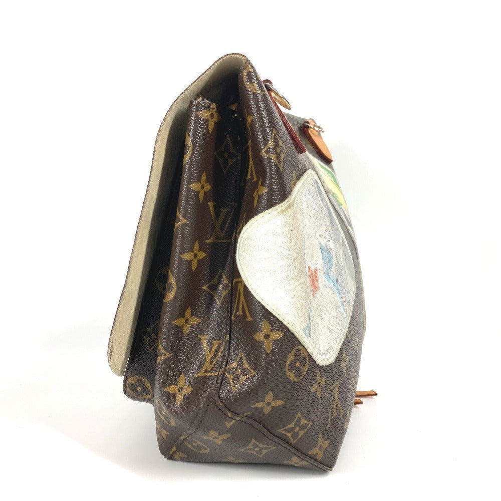 LOUIS VUITTON Handbag M40287 Monogram canvas Brown Monogram Cindy Sherman camera messenger Women