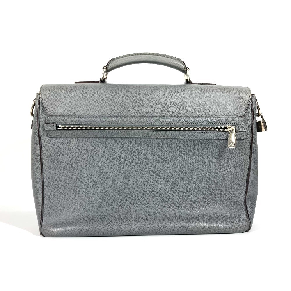 LOUIS VUITTON Business bag ‚l32638 Taiga Leather gray Taiga Vasiri GM mens