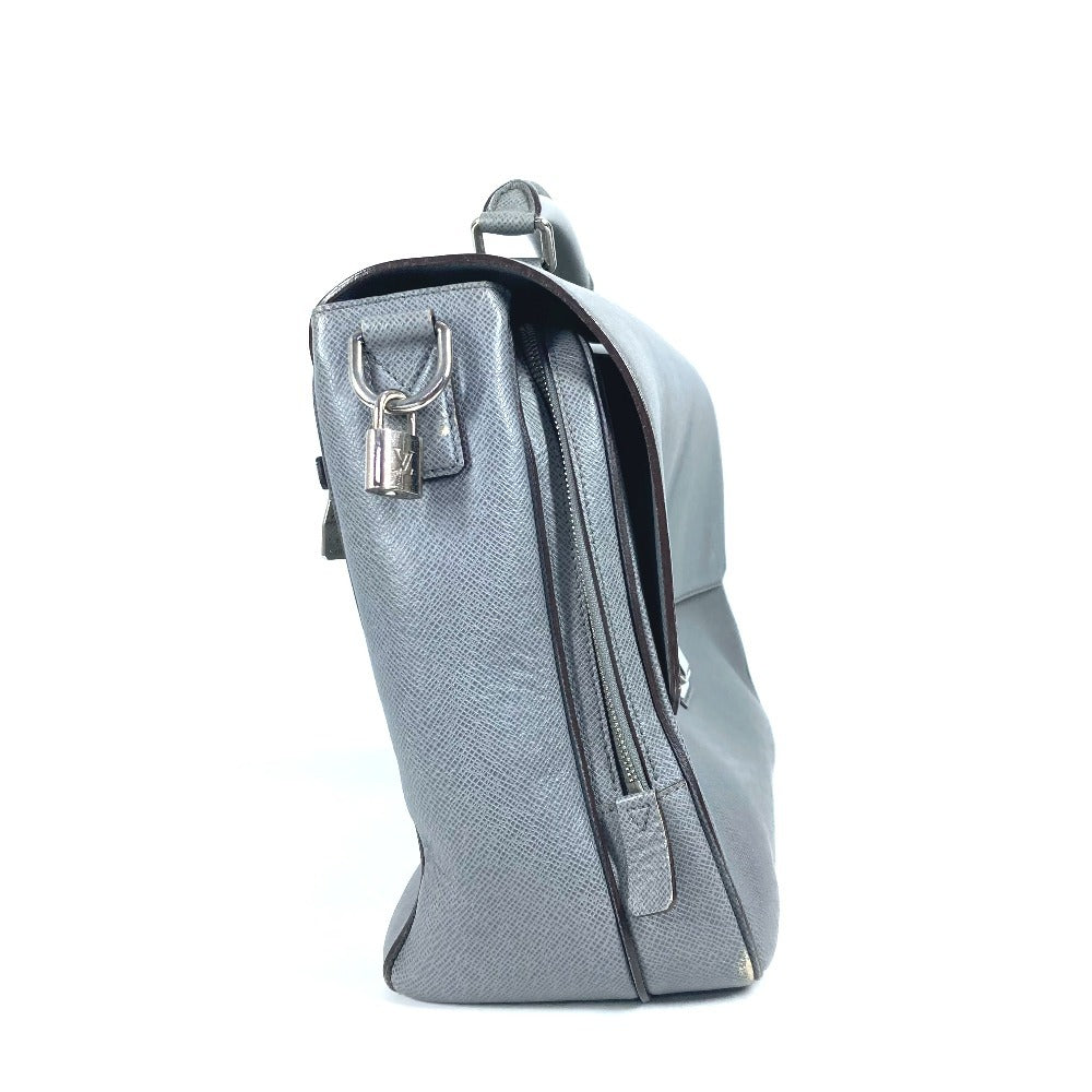 LOUIS VUITTON Business bag ‚l32638 Taiga Leather gray Taiga Vasiri GM mens