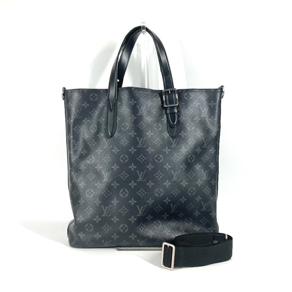LOUIS VUITTON Shoulder Bag M43421 Monogram Eclipse Canvas black Monogram Eclipse Apollo Tote unisex(Unisex)