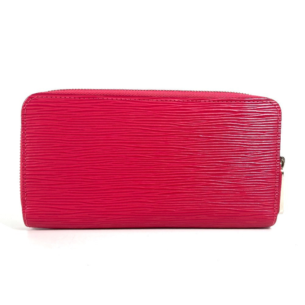 LOUIS VUITTON Long Wallet Purse M62580 Epi Leather pink Epi Zippy wallet Women