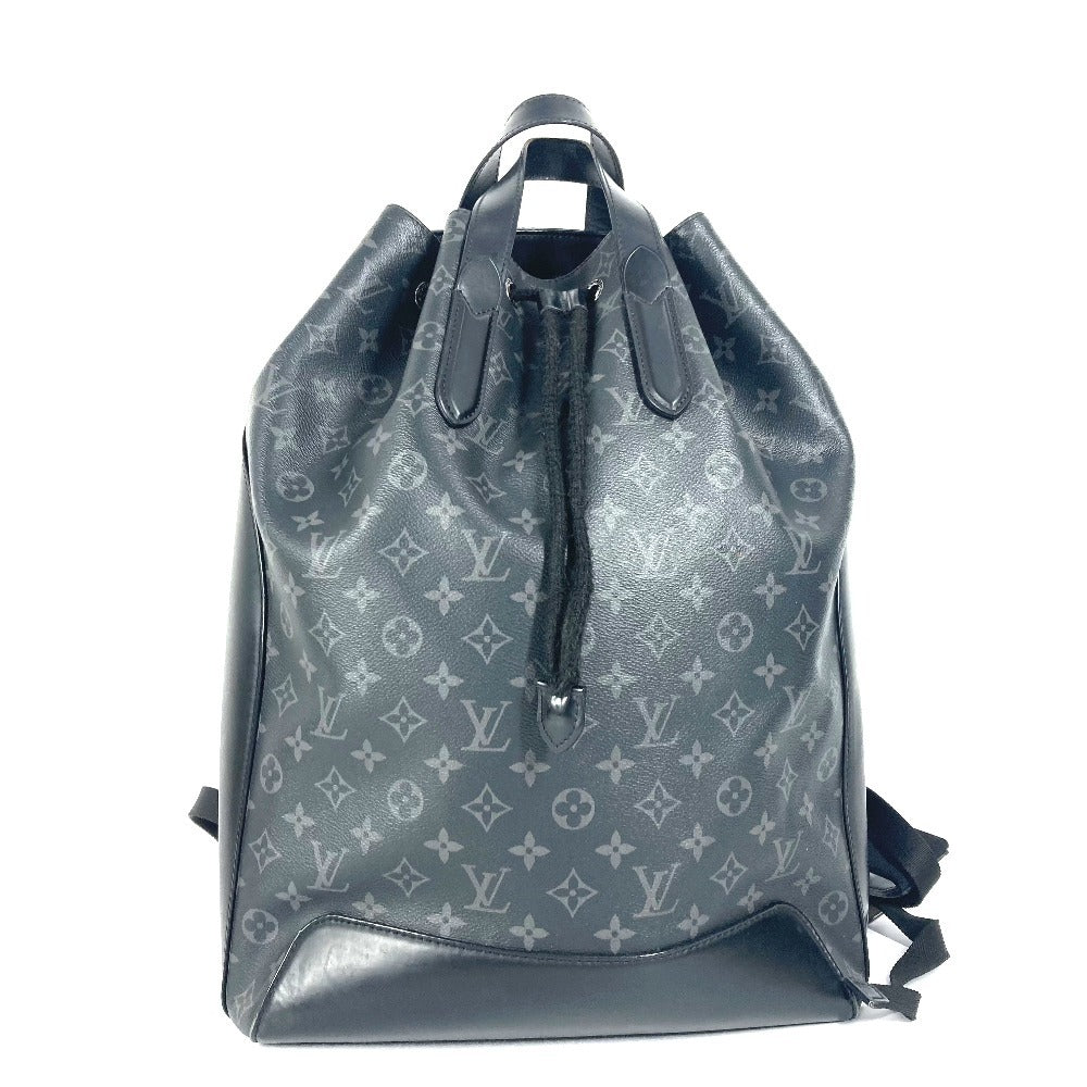 LOUIS VUITTON Backpack M40527 Monogram Eclipse Canvas black Monogram Eclipse Backpack explorer unisex(Unisex)