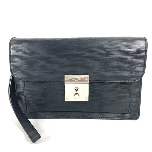 LOUIS VUITTON Clutch bag M40852 Epi Leather black Epi Neo Bellaia unisex(Unisex)