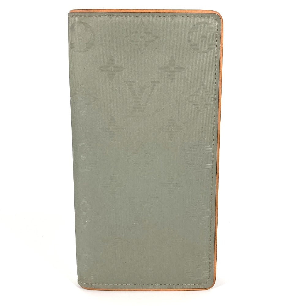 LOUIS VUITTON Long Wallet Purse M63236 Canvas, Monogram Titanium Canvas gray Monogram titanium Portefeuille Braza unisex(Unisex)