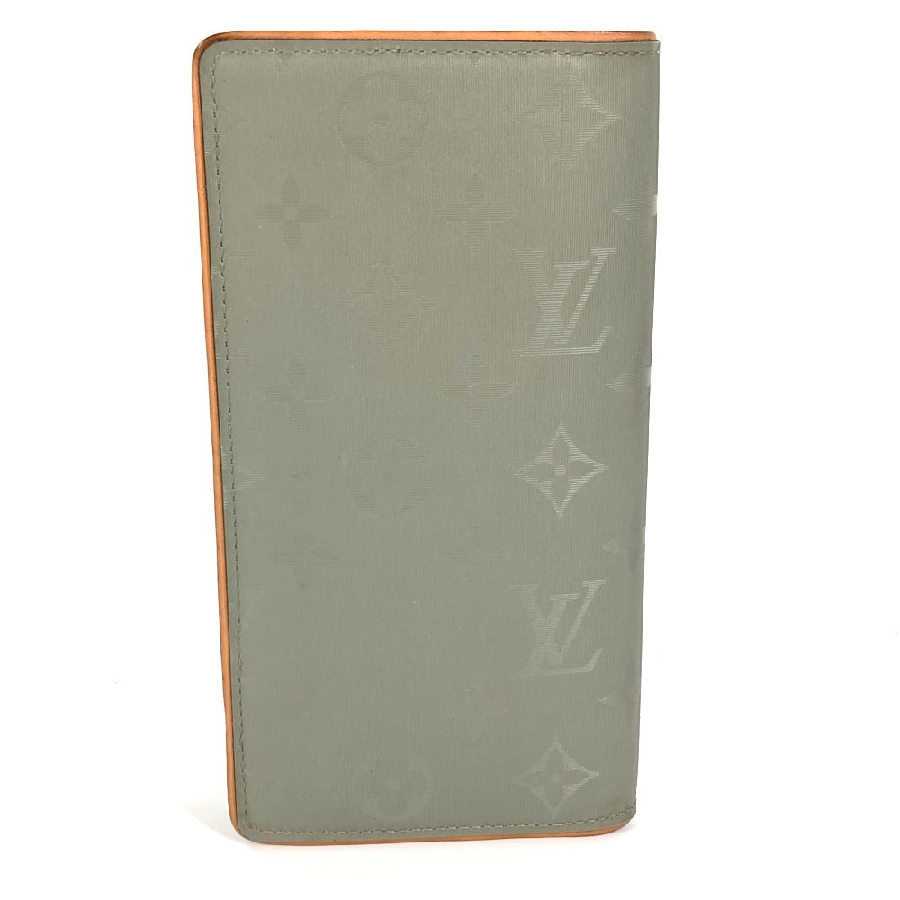LOUIS VUITTON Long Wallet Purse M63236 Canvas, Monogram Titanium Canvas gray Monogram titanium Portefeuille Braza unisex(Unisex)