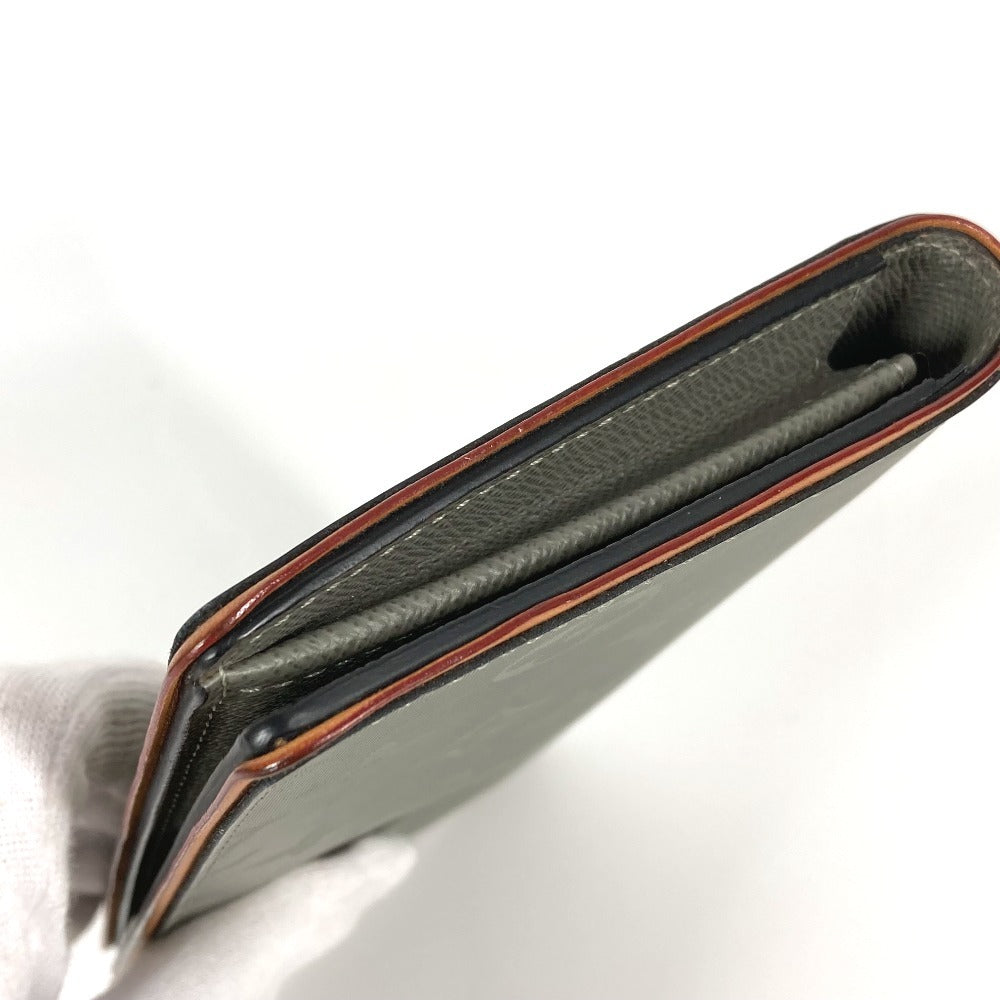 LOUIS VUITTON Long Wallet Purse M63236 Canvas, Monogram Titanium Canvas gray Monogram titanium Portefeuille Braza unisex(Unisex)