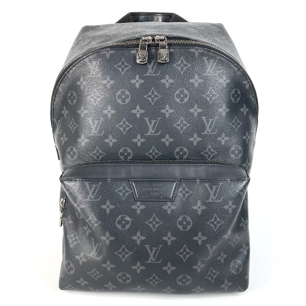 LOUIS VUITTON Backpack M43186 Monogram Eclipse Canvas black Monogram Eclipse Apollo backpack unisex(Unisex)