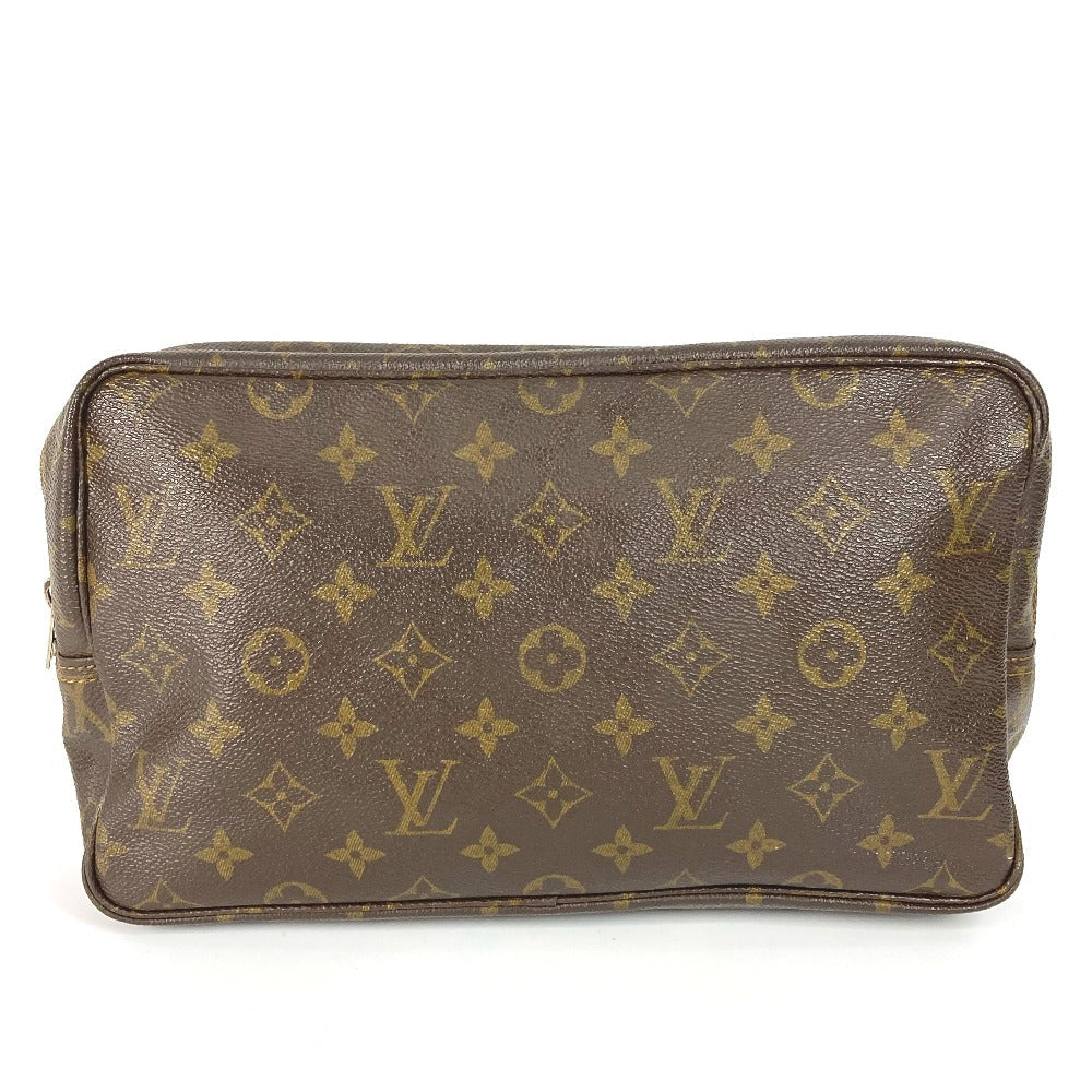 LOUIS VUITTON Cosmetics Pouch M47522 Monogram canvas Brown Monogram Truth Cracking Ty 28 Women