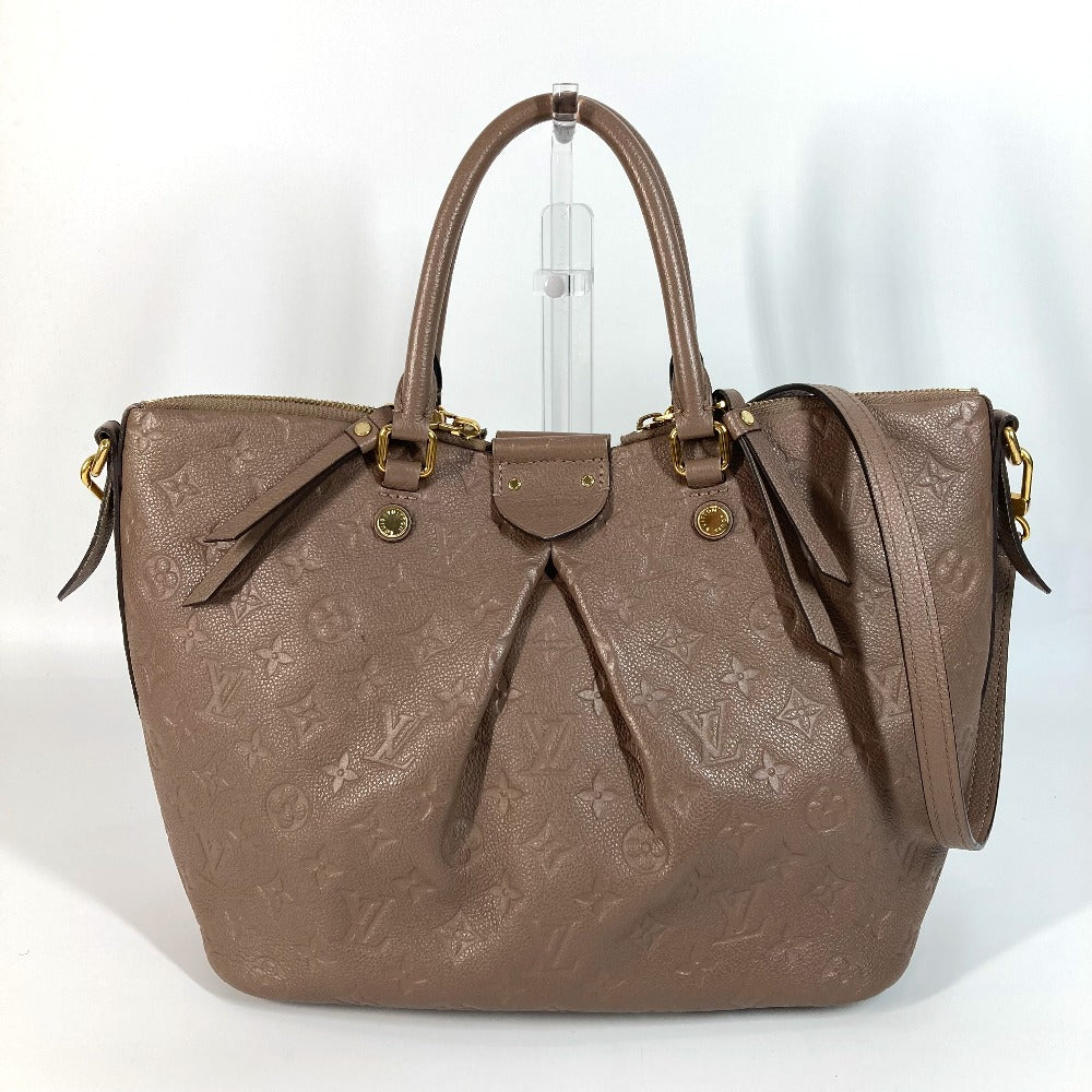 LOUIS VUITTON Handbag M42325 Monogram Ann Platt Leather Beige type Monogram Ann Platt Motherline MM