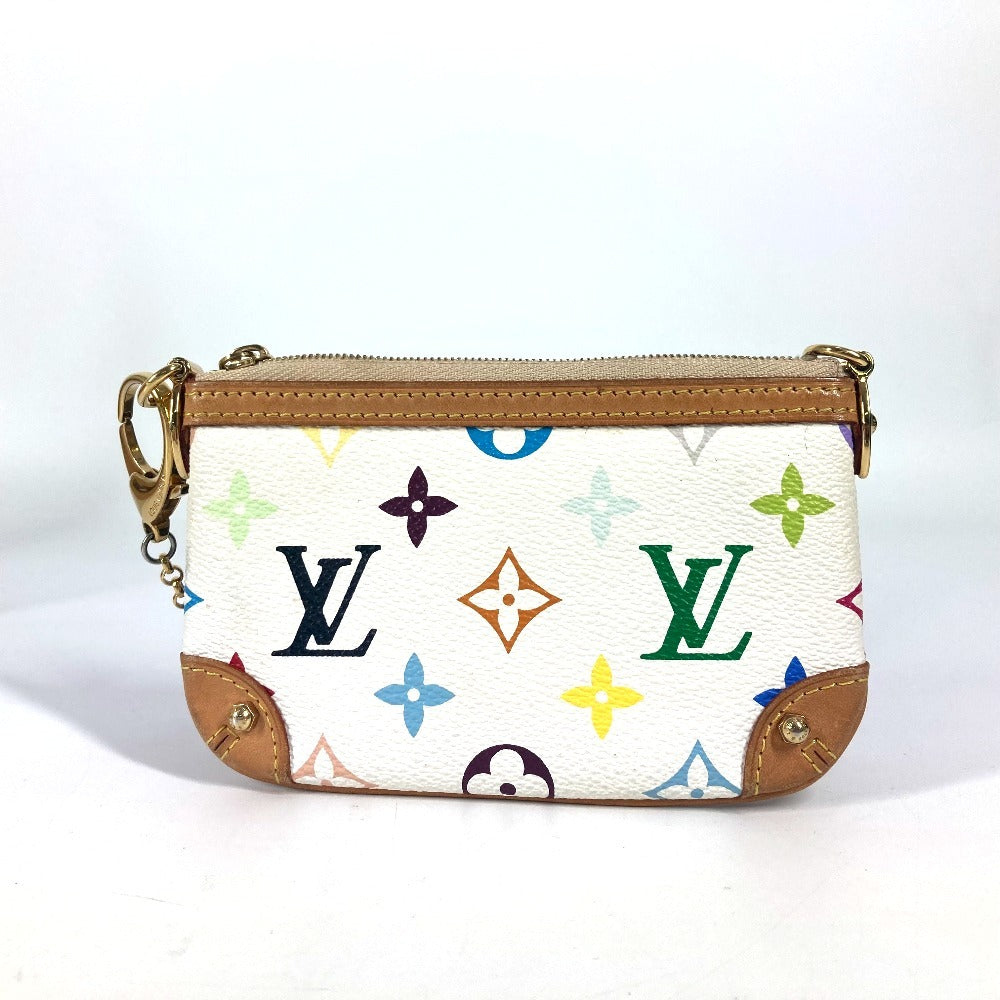 LOUIS VUITTON Handbag M60098 Monogram multicolor canvas white Monogram multicolor Pochette Mira PM