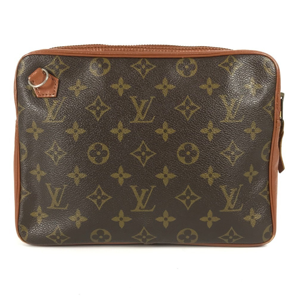 LOUIS VUITTON business bag No model number Monogram canvas Brown monogram vintage Saxophone mens(Unisex)