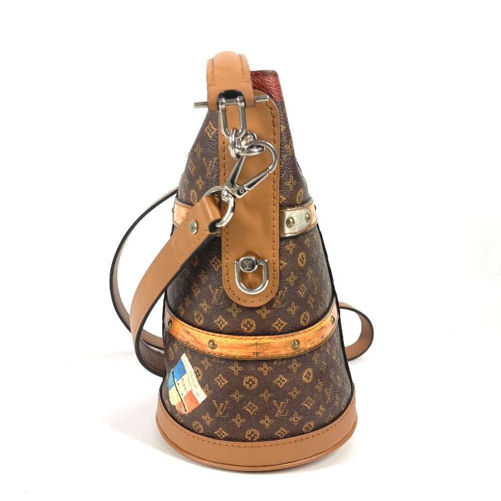 LOUIS VUITTON Shoulder Bag M52276 Monogram canvas, leather Brown Transformed monogram Duffel bag unisex(Unisex)