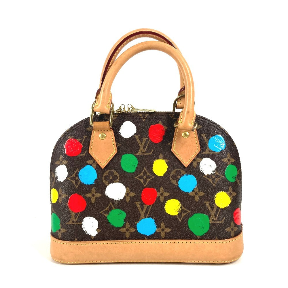 LOUIS VUITTON Handbag M46431 Monogram canvas Brown Monogram Painted Dot Yayoi Kusama LV x YK Alma BB Women
