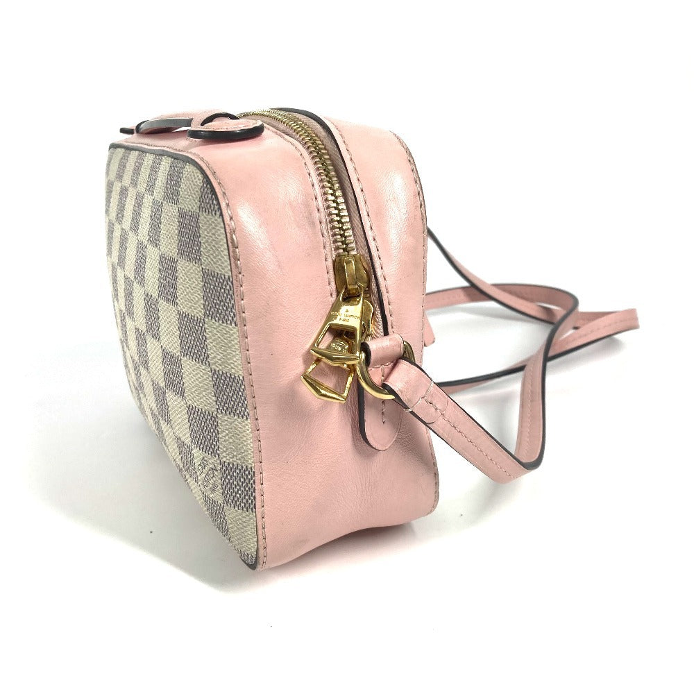LOUIS VUITTON Shoulder Bag N40155 Damier Azur Canvas white Damier Azur Saintonge