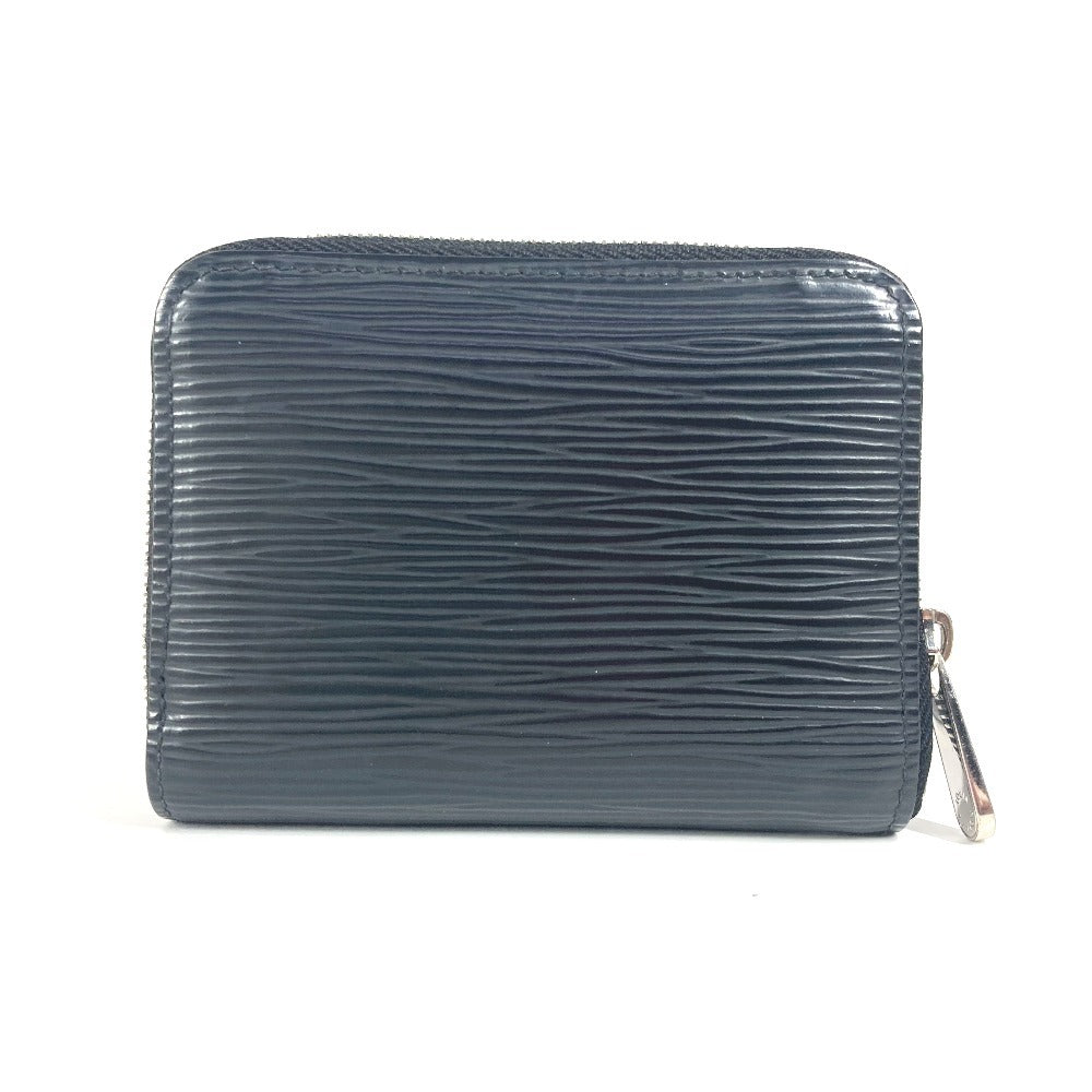 LOUIS VUITTON Coin case M60152 Epi Leather black Epi Zip around purse