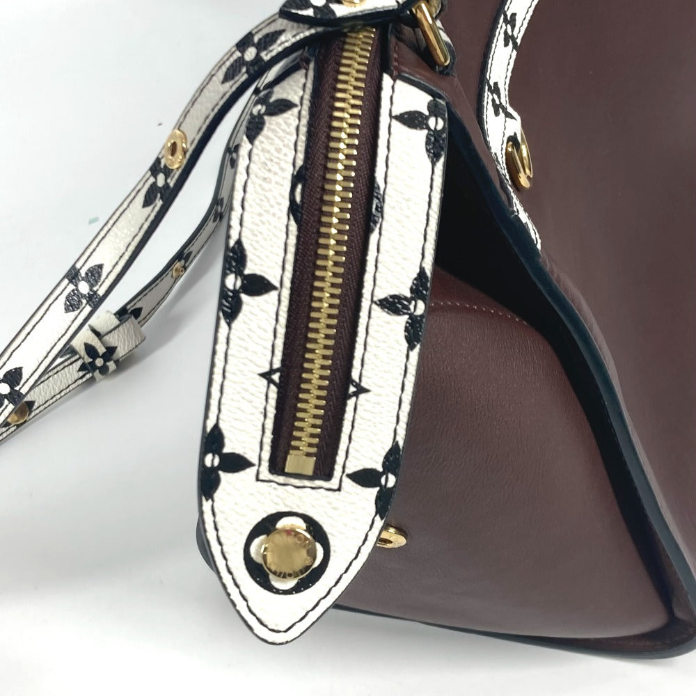LOUIS VUITTON Shoulder Bag M42201 leather Brown Monogram Color Speedy AmazoneMM