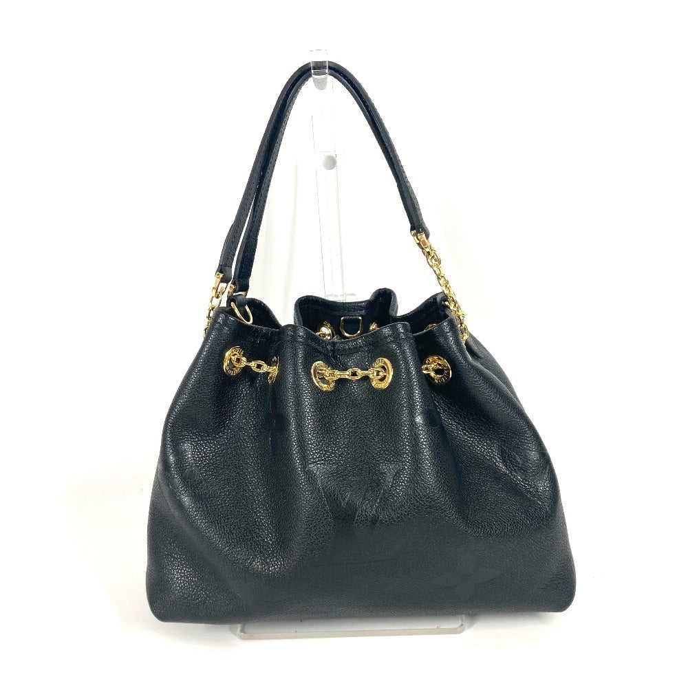 LOUIS VUITTON Shoulder Bag M47209 Monogram Ann Platt Leather black Monogram Ann Platt LV Bundle