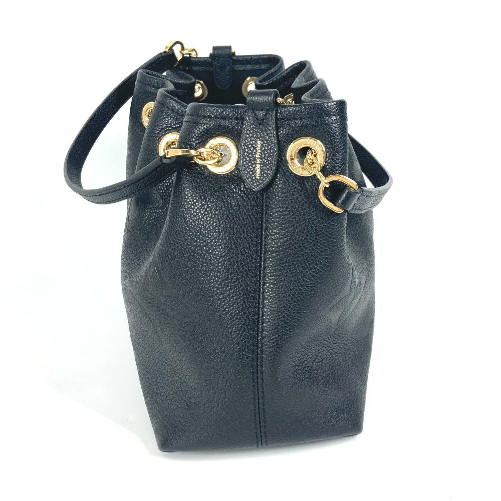LOUIS VUITTON Shoulder Bag M47209 Monogram Ann Platt Leather black Monogram Ann Platt LV Bundle