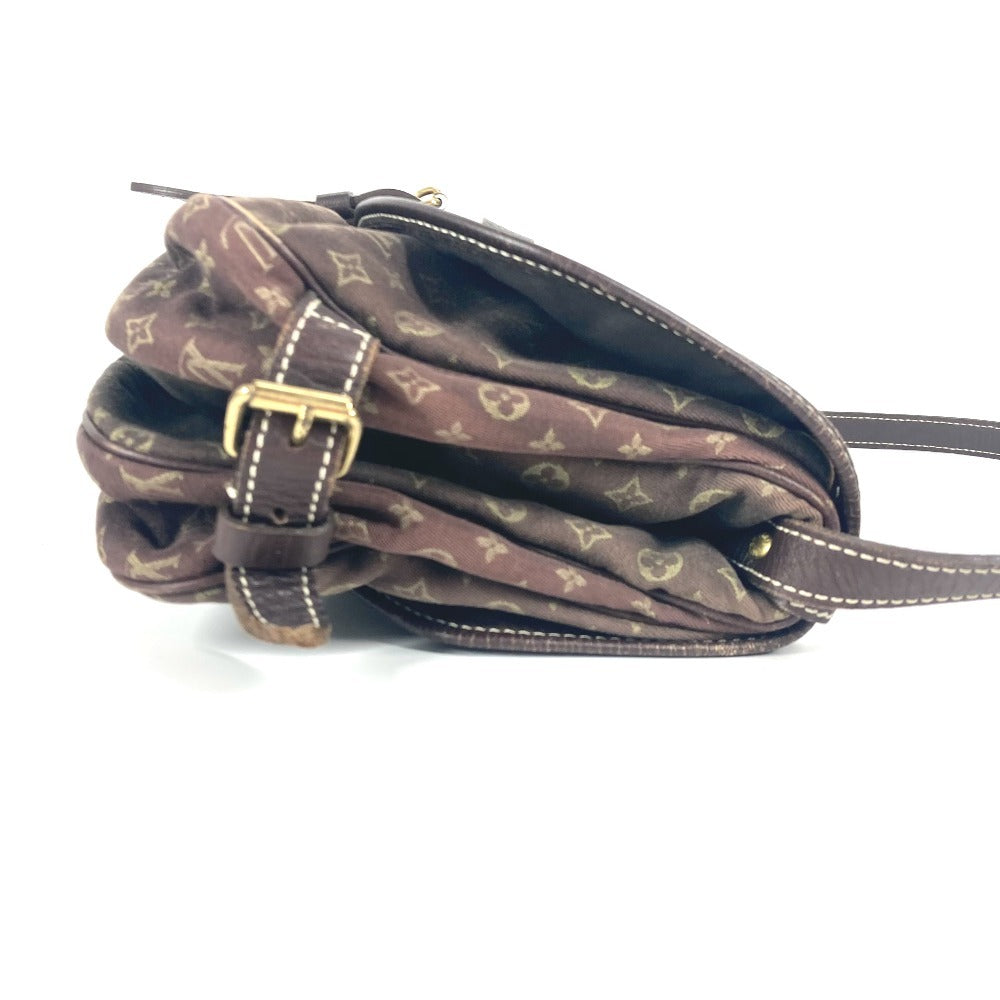 LOUIS VUITTON Shoulder Bag M95227 Monogram Mini-LinCanvas Brown Monogram mini run Saumur 30 Women