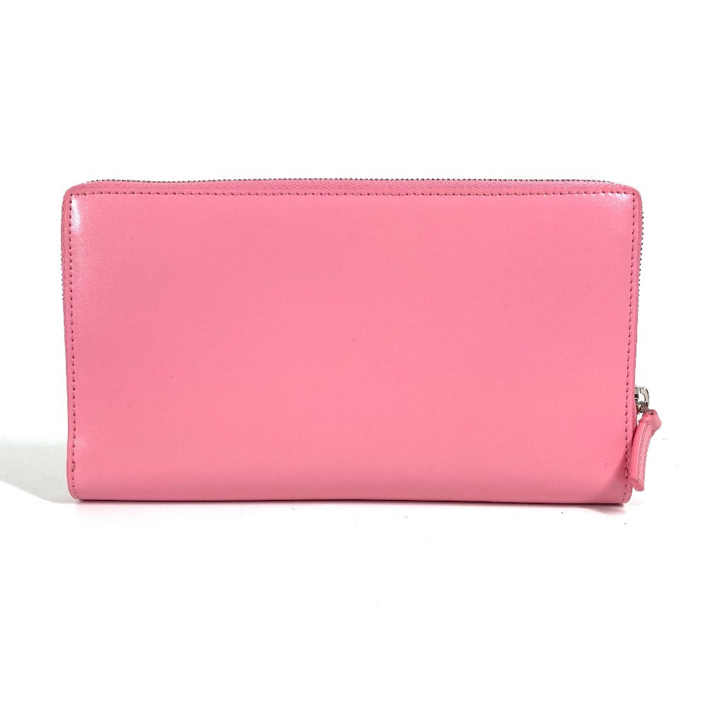 BALENCIAGA Long Wallet Purse 664041 leather pink Essential