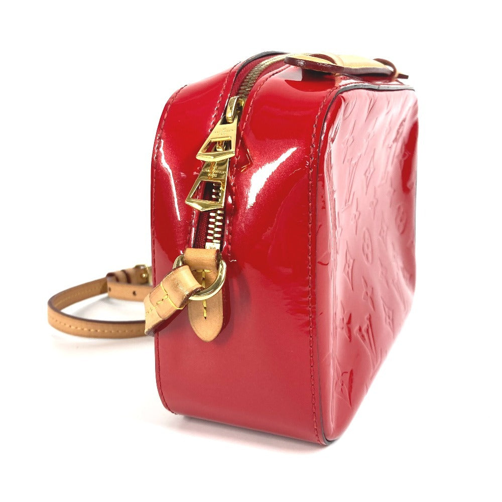 LOUIS VUITTON Shoulder Bag M90368 Monogram Vernis Canvas Red Monogram Vernis Santa Monica