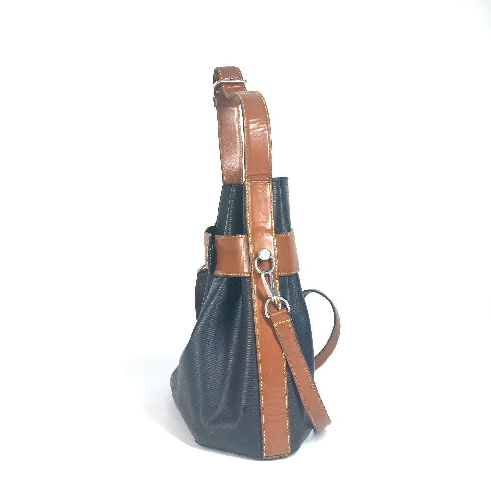 LOUIS VUITTON Shoulder Bag M52804 Epi Leather black Epi by color Twist Bucket
