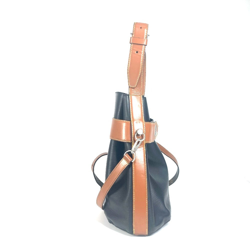 LOUIS VUITTON Shoulder Bag M52804 Epi Leather black Epi by color Twist Bucket