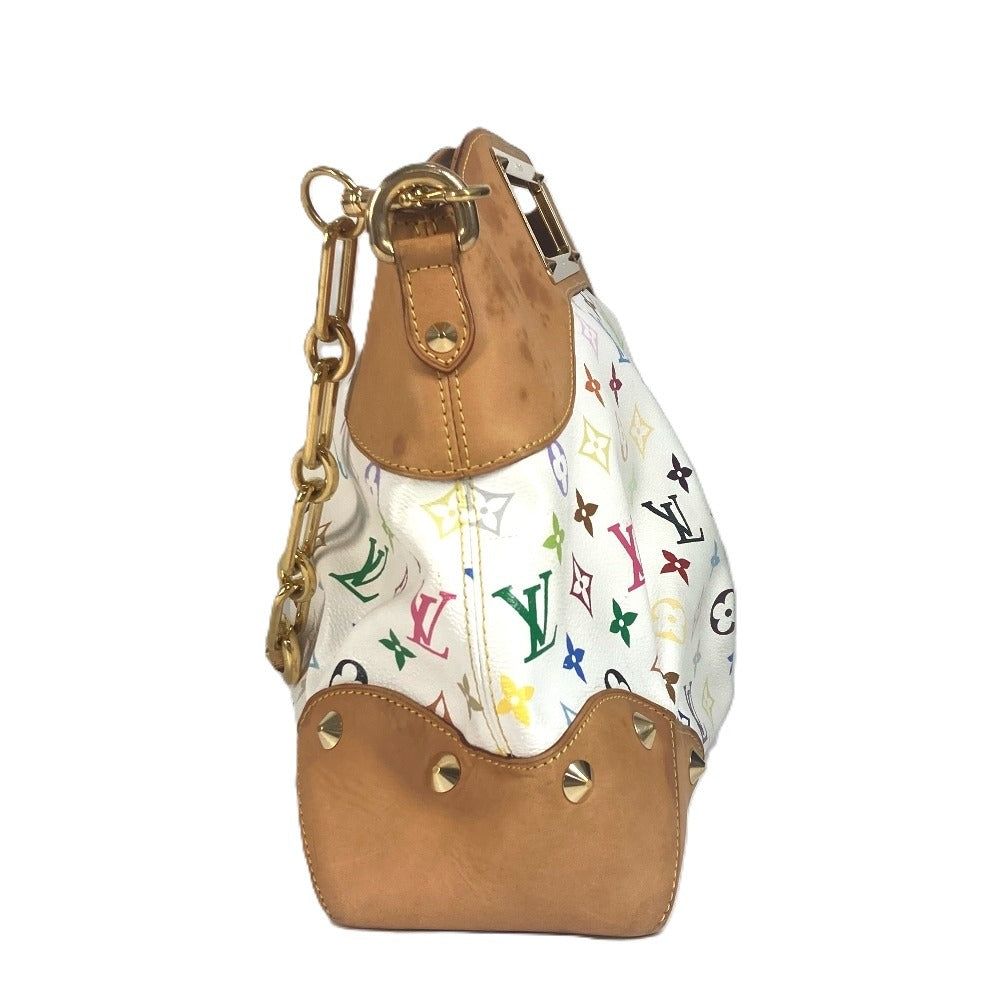 LOUIS VUITTON Shoulder Bag M40253 Monogram multicolor canvas white Monogram multicolor Judy GM