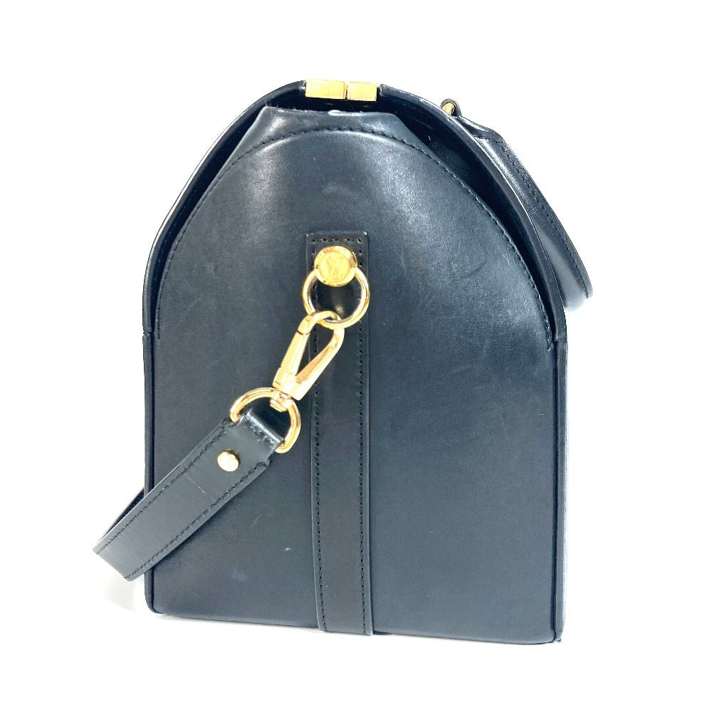 LOUIS VUITTON Handbag M53041 leather black Speedy Doctor 25
