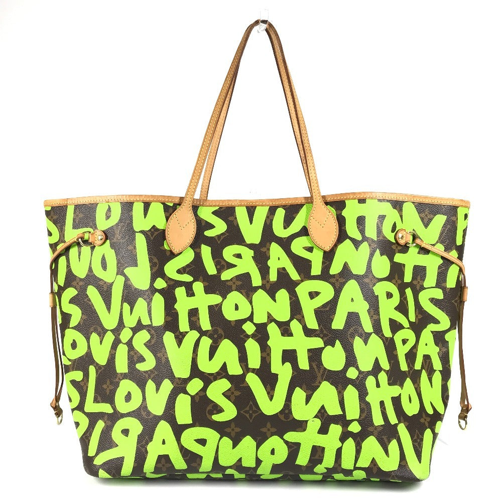 LOUIS VUITTON Tote Bag M93703 MonogramGraffitiCanvas green Monogram graffiti Neverfull GM Neverfull GM